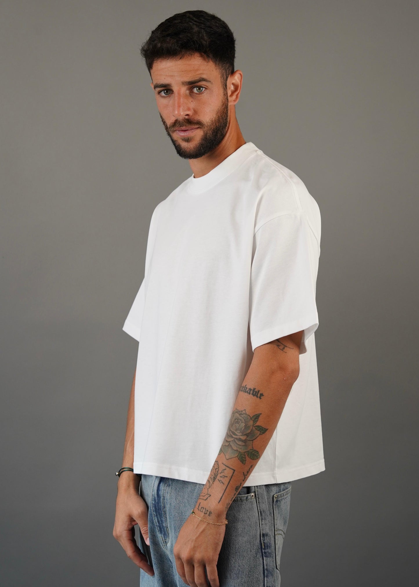 M45 T-Shirt Boxy White