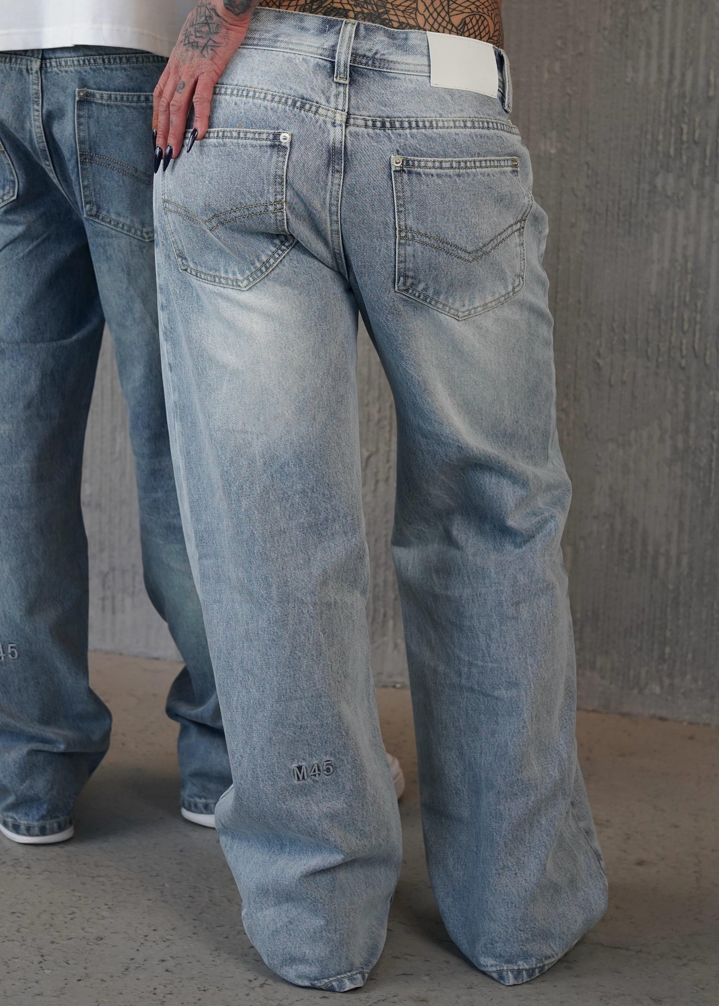 M45 Denim 01 Washed Blue
