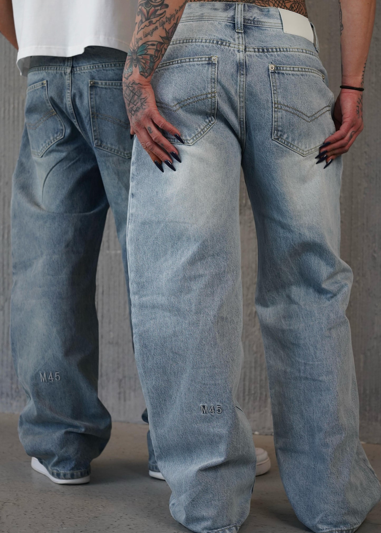 M45 Denim 01 Washed Blue