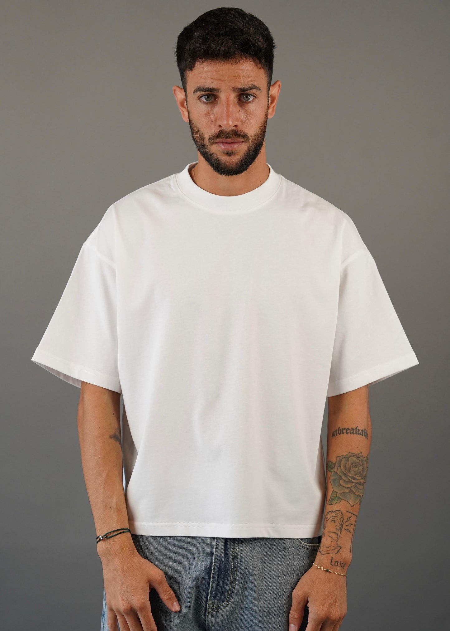 M45 T-Shirt Boxy White
