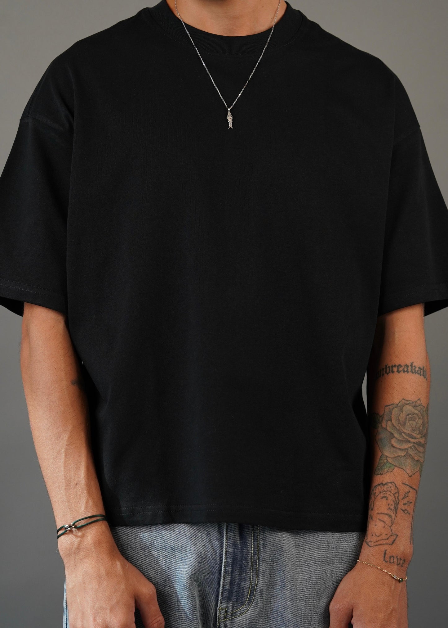 M45 T-Shirt Boxy Black