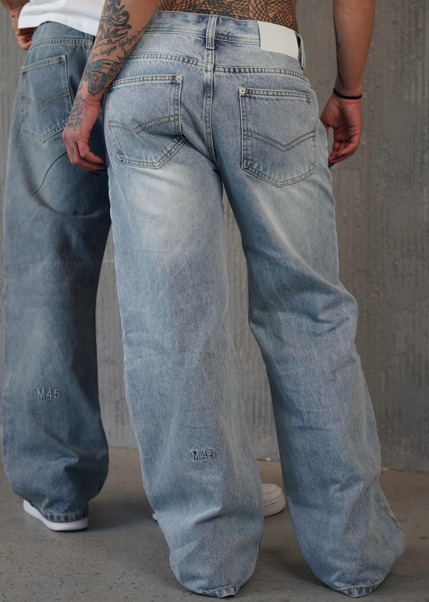 M45 Denim 01 Washed Blue