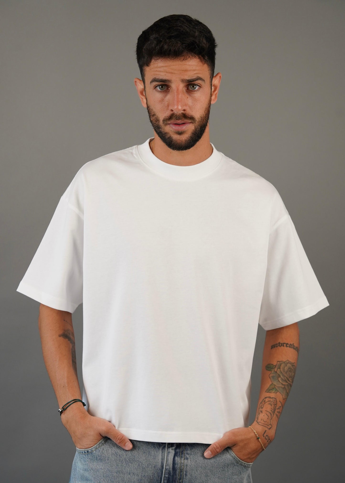 M45 T-Shirt Boxy White