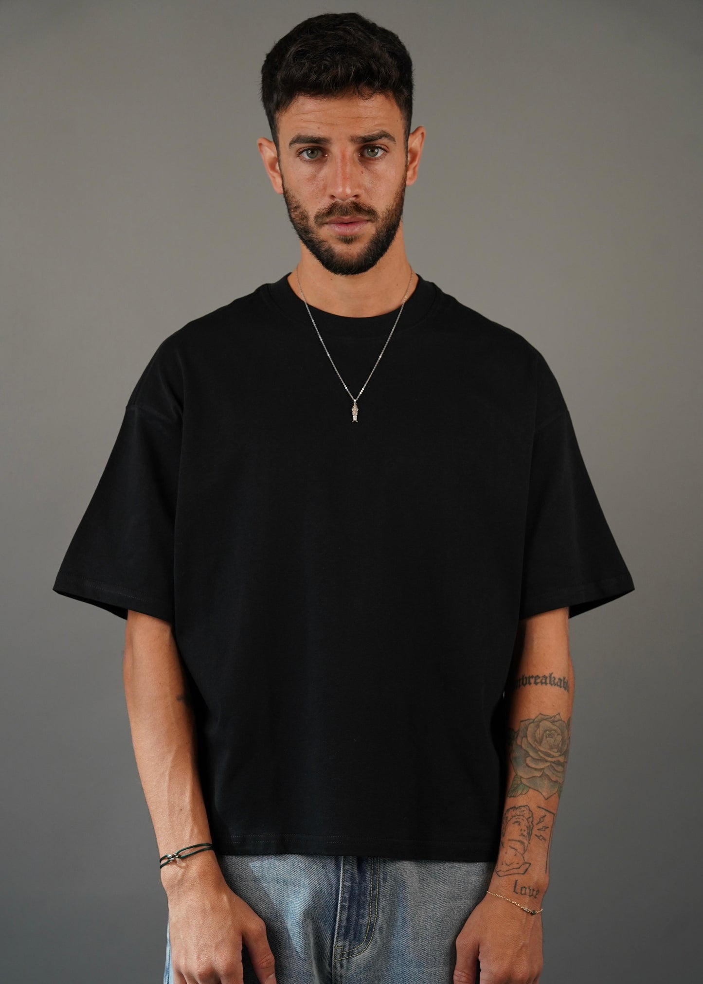 M45 T-Shirt Boxy Black