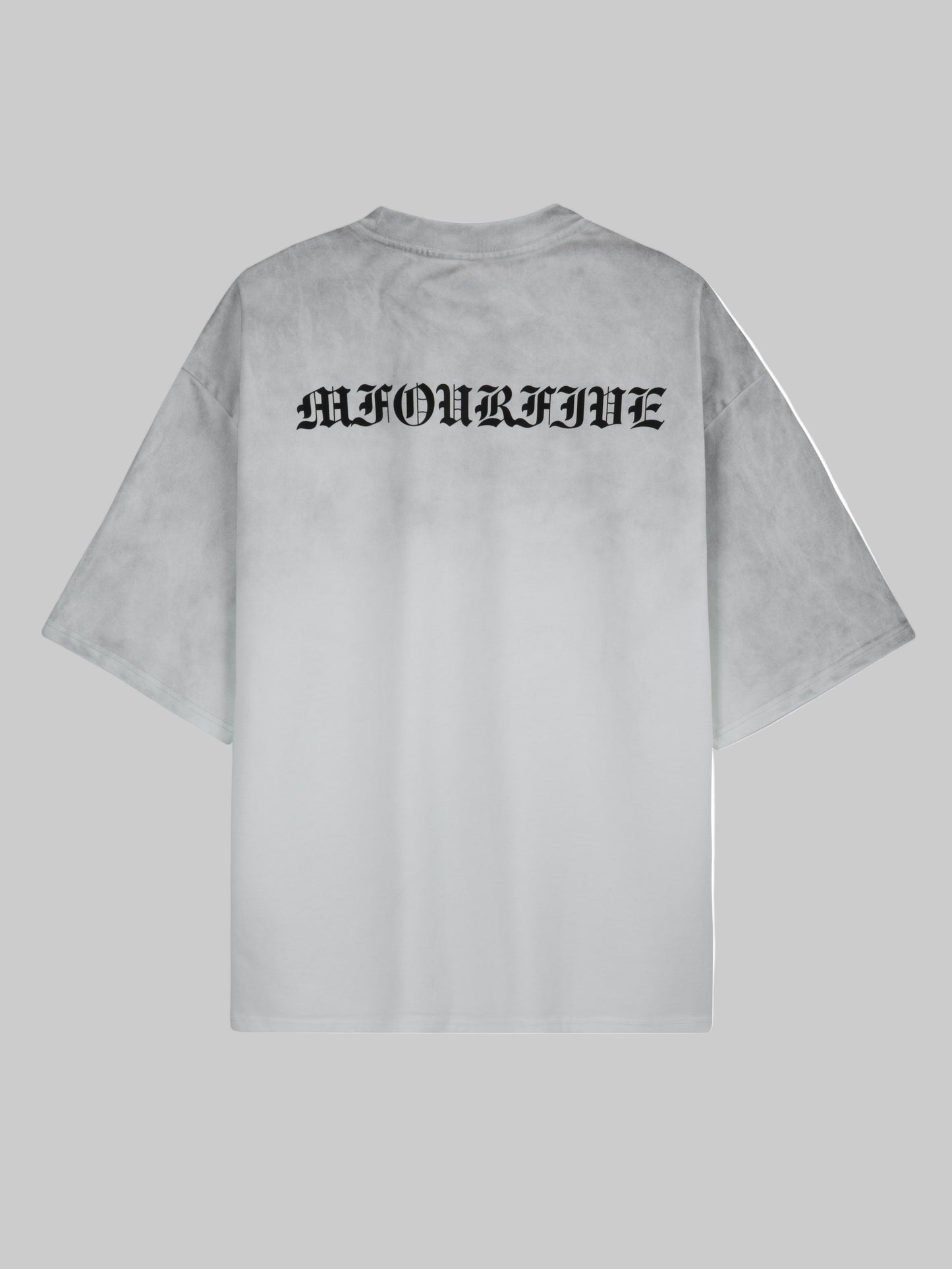 M45 T - Shirt with logo and wash - White