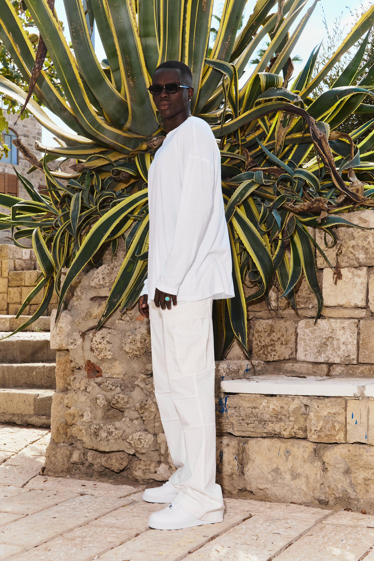 M45 Long Shirt Oversize - WHITE