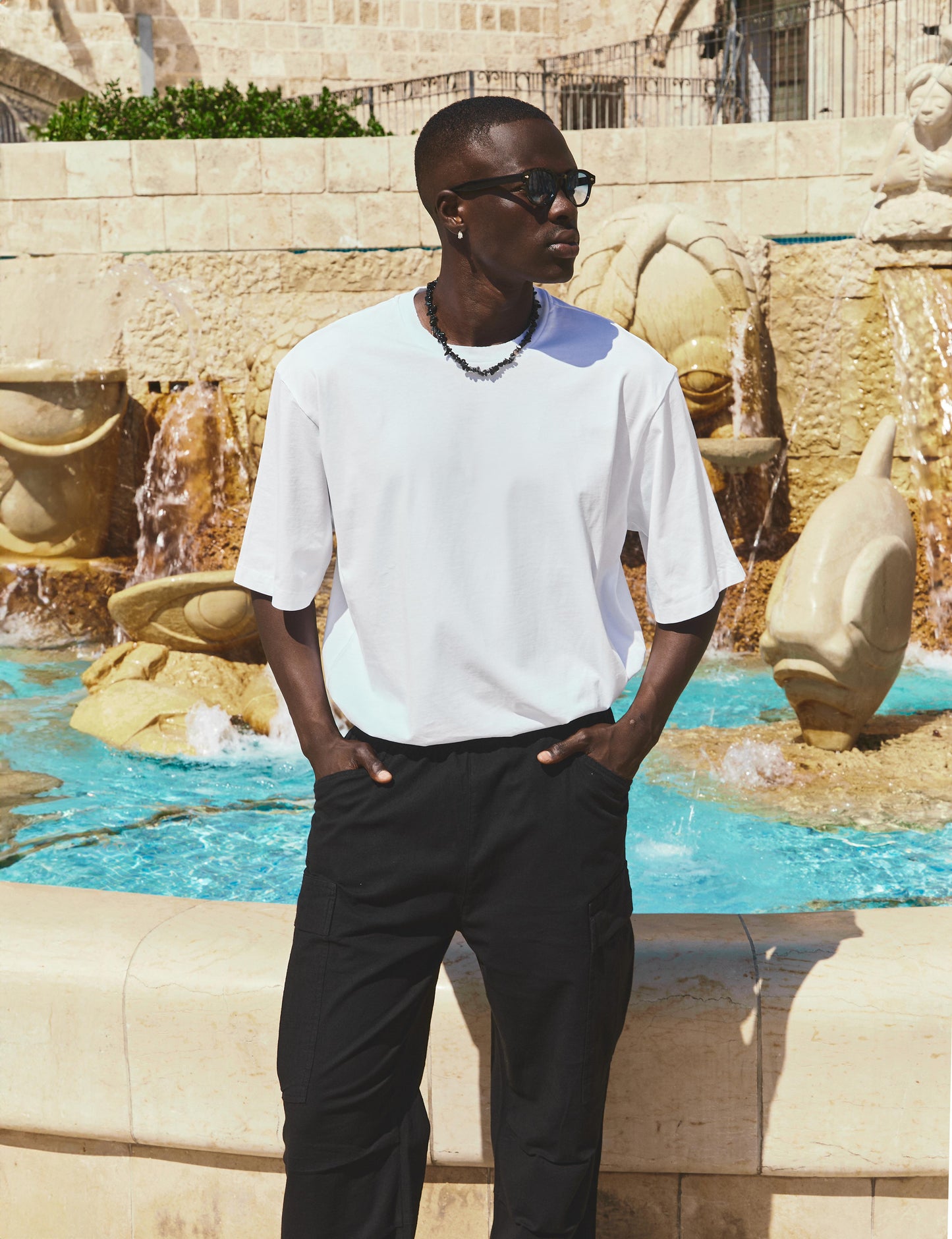 M45 Linen pants - Black