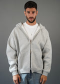 M45 Zip Hoodie Gray Chrome