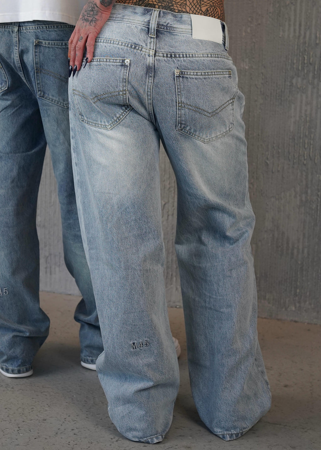 M45 Denim 01 Washed Blue