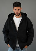 M45 Zip Hoodie Black