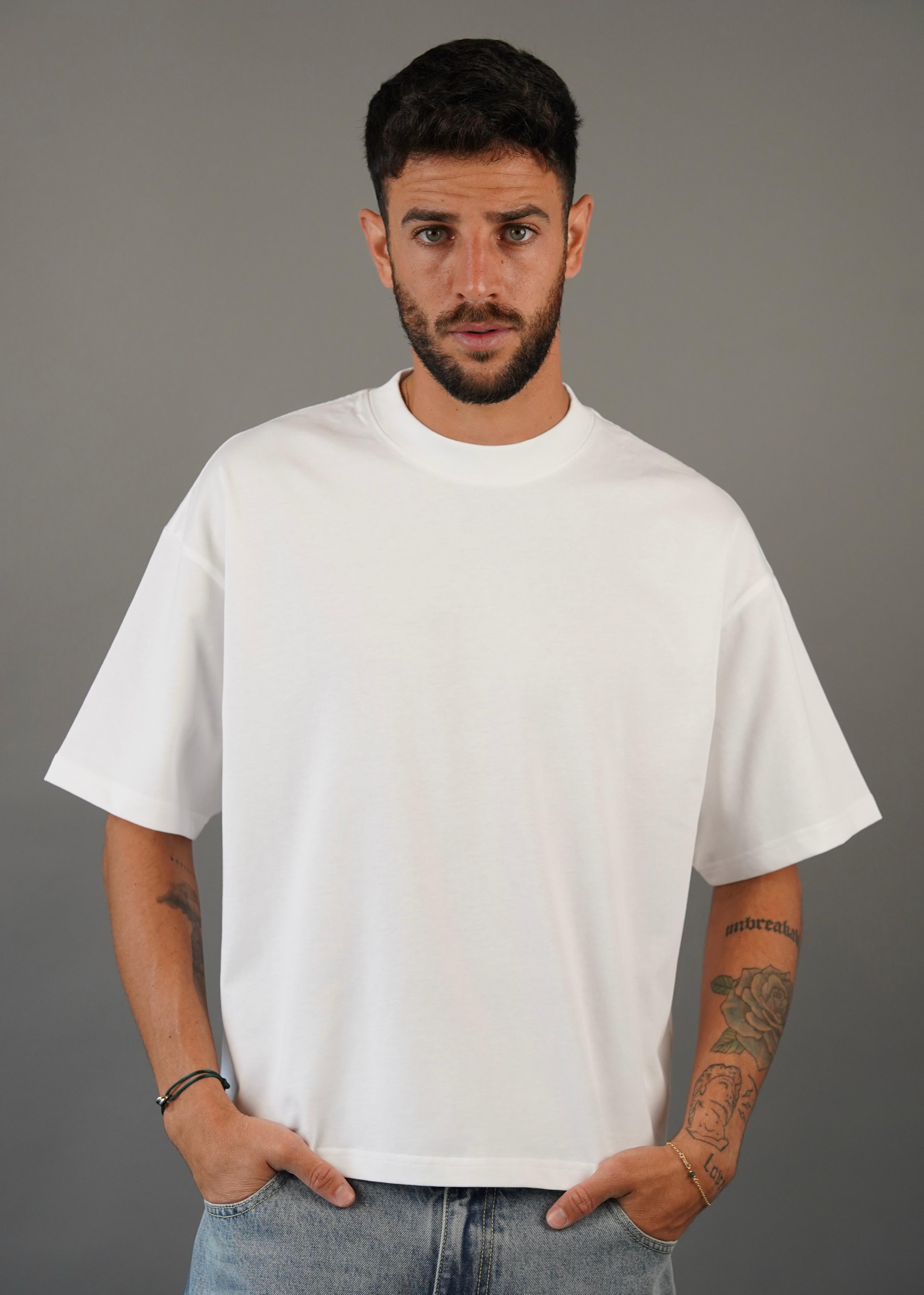 M45 T-Shirt Boxy White