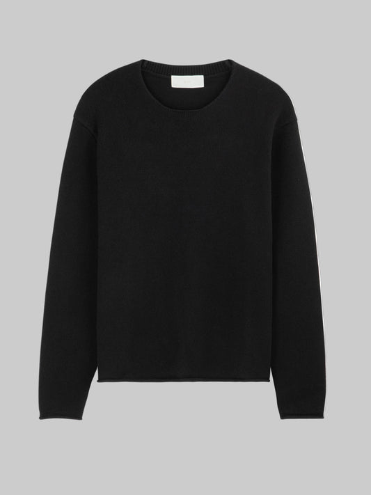 M45 wool knit sweater - Black