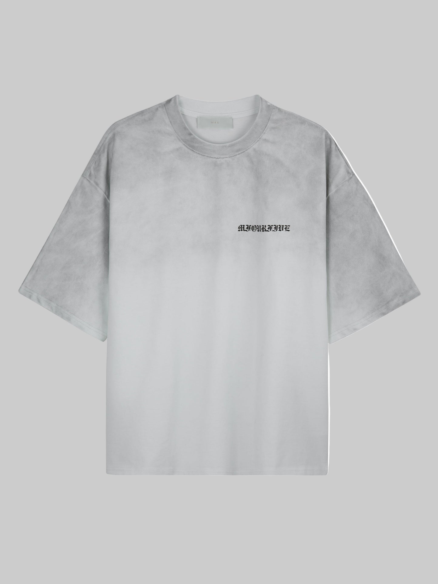 M45 T - Shirt with logo and wash - White