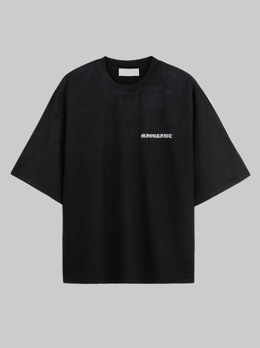M45 T - Shirt with logo and wash - Black