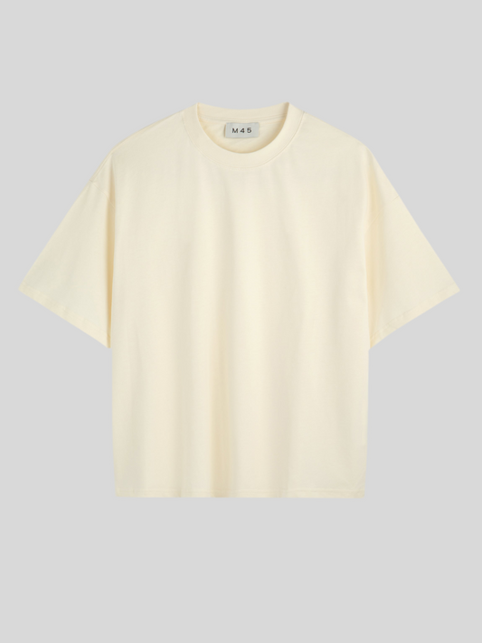M45 T-Shirt Boxy Dirty White