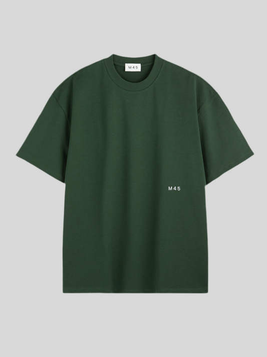 M45 T - Shirt with Embroidery - Green