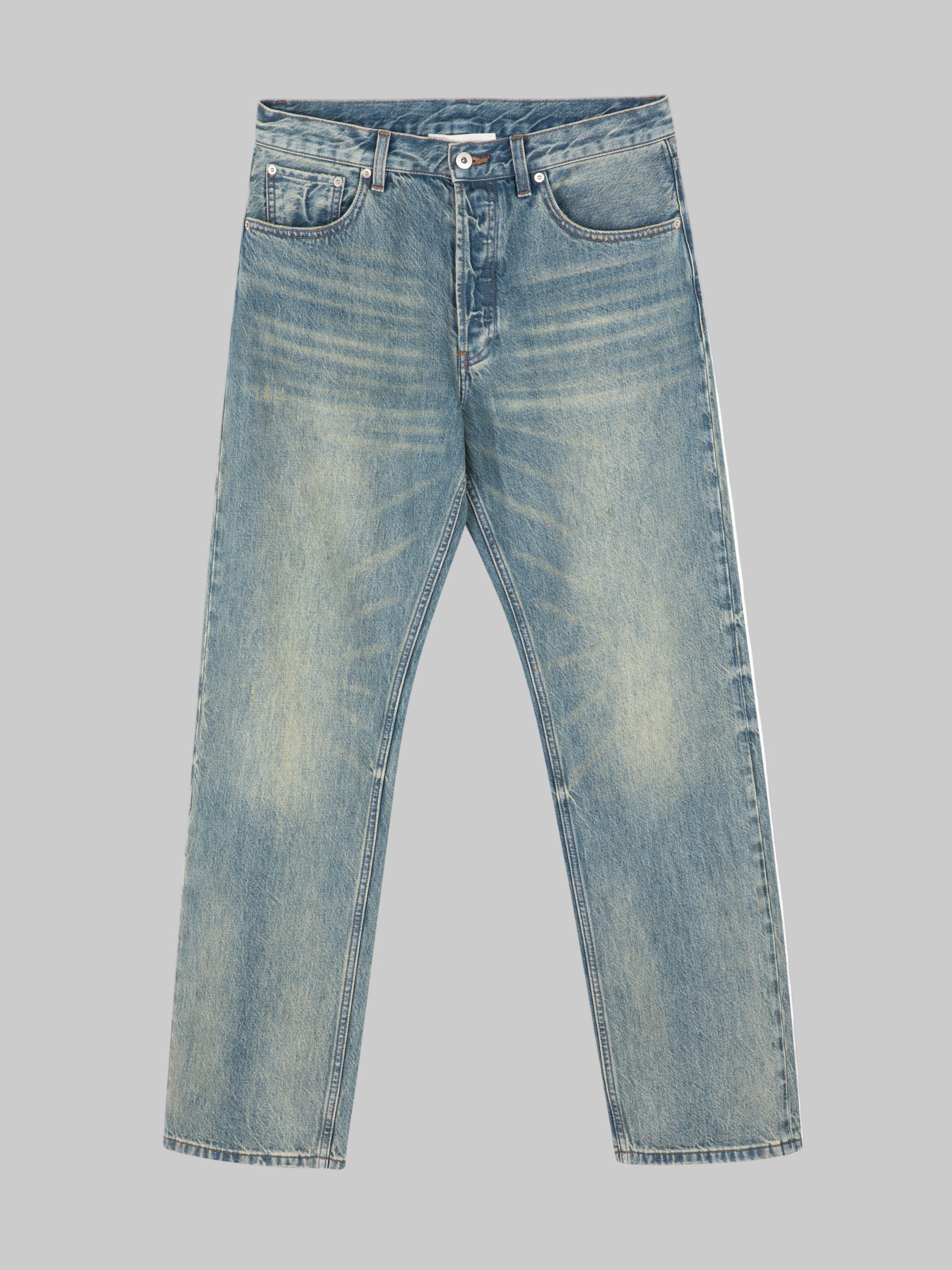 M45 Jeans Model 01 in - Premium heavyweight relaxed fit denim streetwear by mfourfive